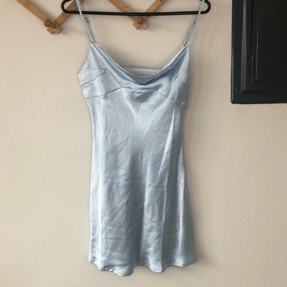 Verge Girl Dresses & Skirts - Baby Blue Silk Dress